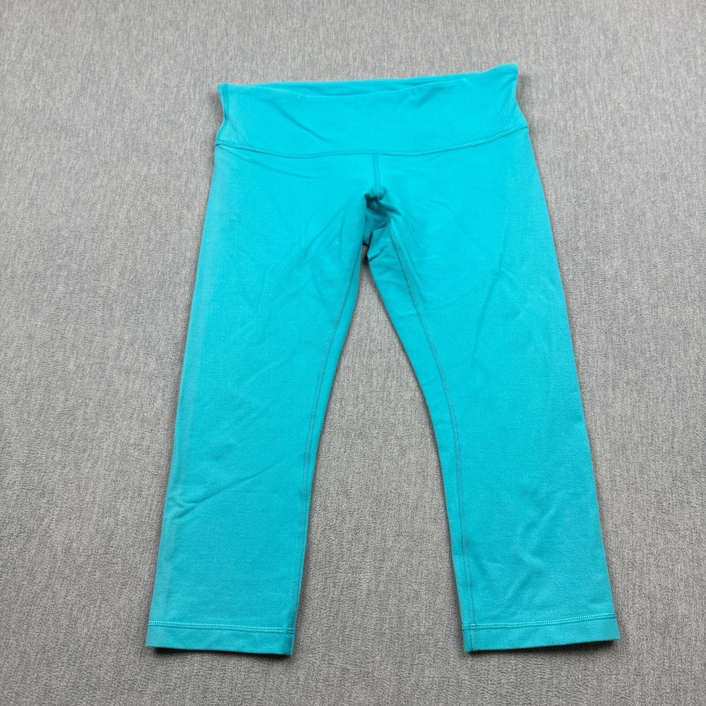 lululemon athletica Teal Capri Leggings